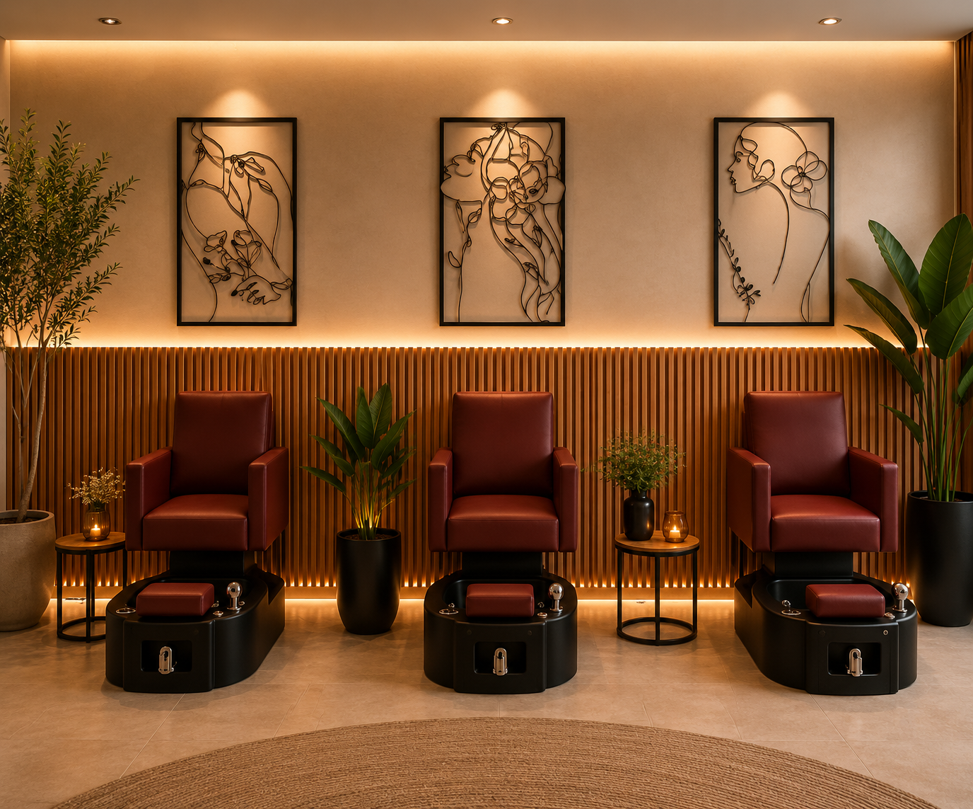 Ambiente da clínica Lux Spa Premium